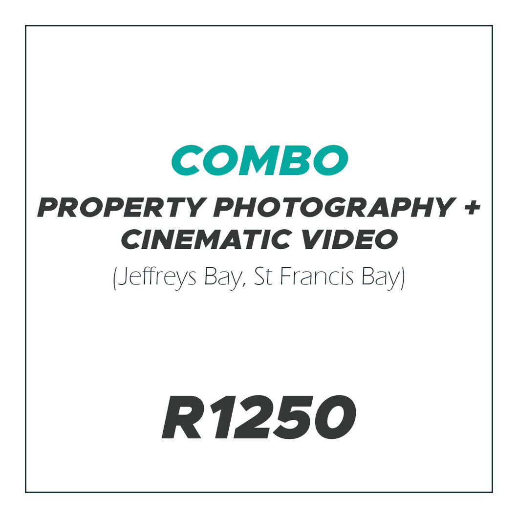 COMBO: CINEMATIC VIDEO + PHOTOGRAPHY