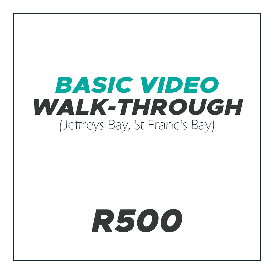 BASIC WALKTHROUGH VIDEO